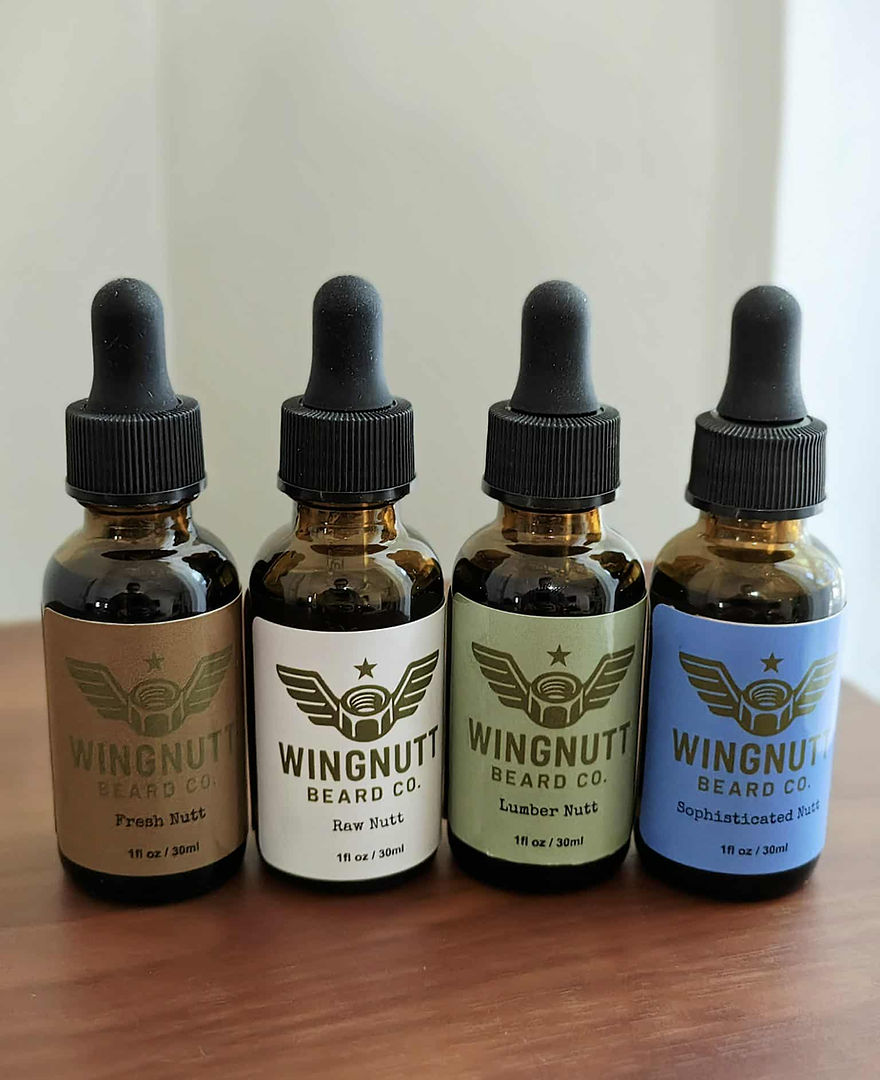Wingnutt Beard Co. Handcrafted Beard Oils